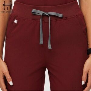 Figs High Waisted Jogger Scrub Pants